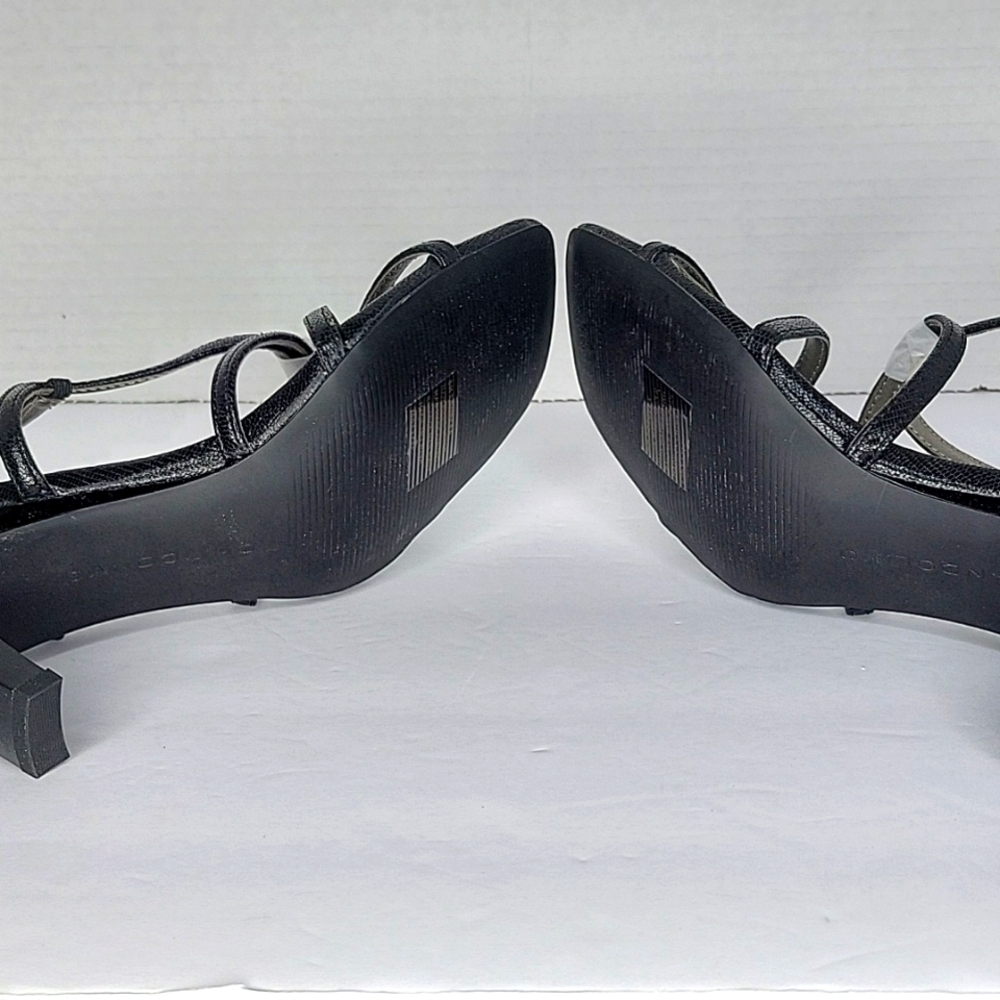 Bandolino Women's Black Strappy Heels - Picture 6 of 8